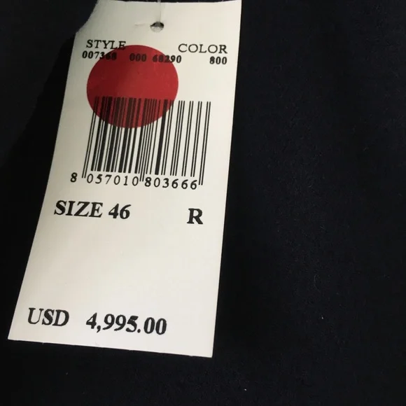 NWT ISAIA light coat 100% cashmere ($5,000) Size 46 (XS) - Picture 2 of 11